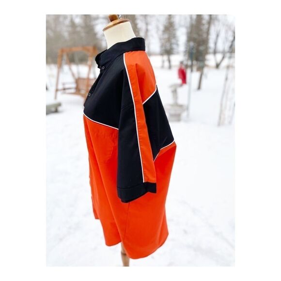 Ash City Mens Casual Button Down Shirt Rockabilly - Picture 12 of 14